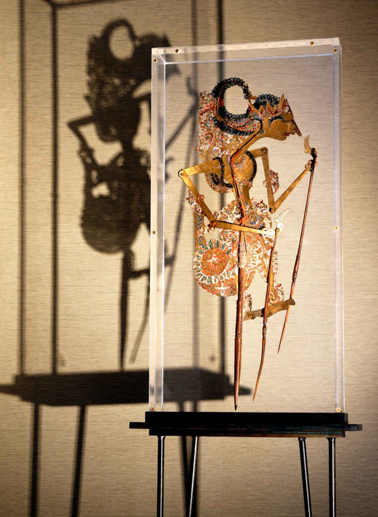 Indonesian shadow puppet from Indonesia